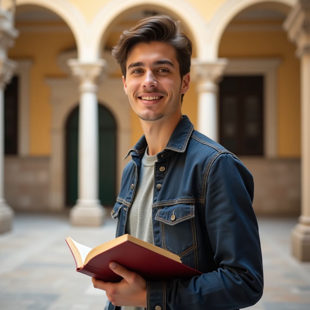 Estudiante francés en Universidad de Córdoba